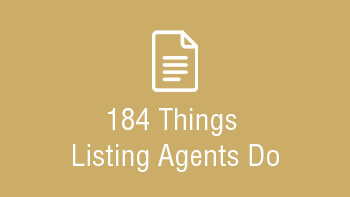 184 Things Listing Agents Do