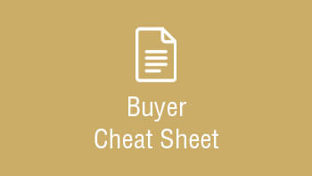 Buyer Cheat Sheet